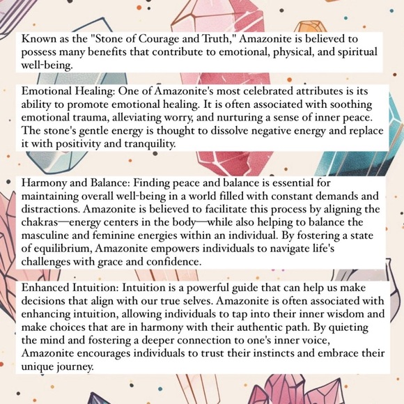 Amazonyte And Auralite 23 Bracelet Set - Picture 5 of 7